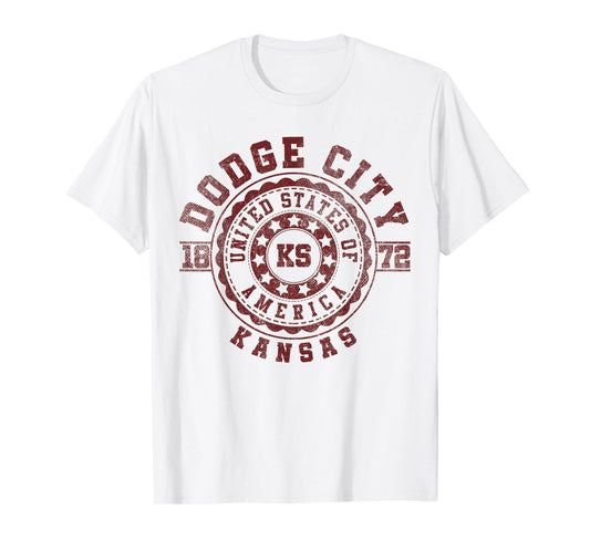 Dodge City KS | Kansas | Vintage City Apparels T-Shirt
