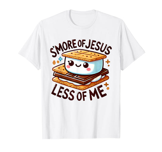 Unique Design S'More Of Jesus And Less Of Me Camper Lover T-Shirt