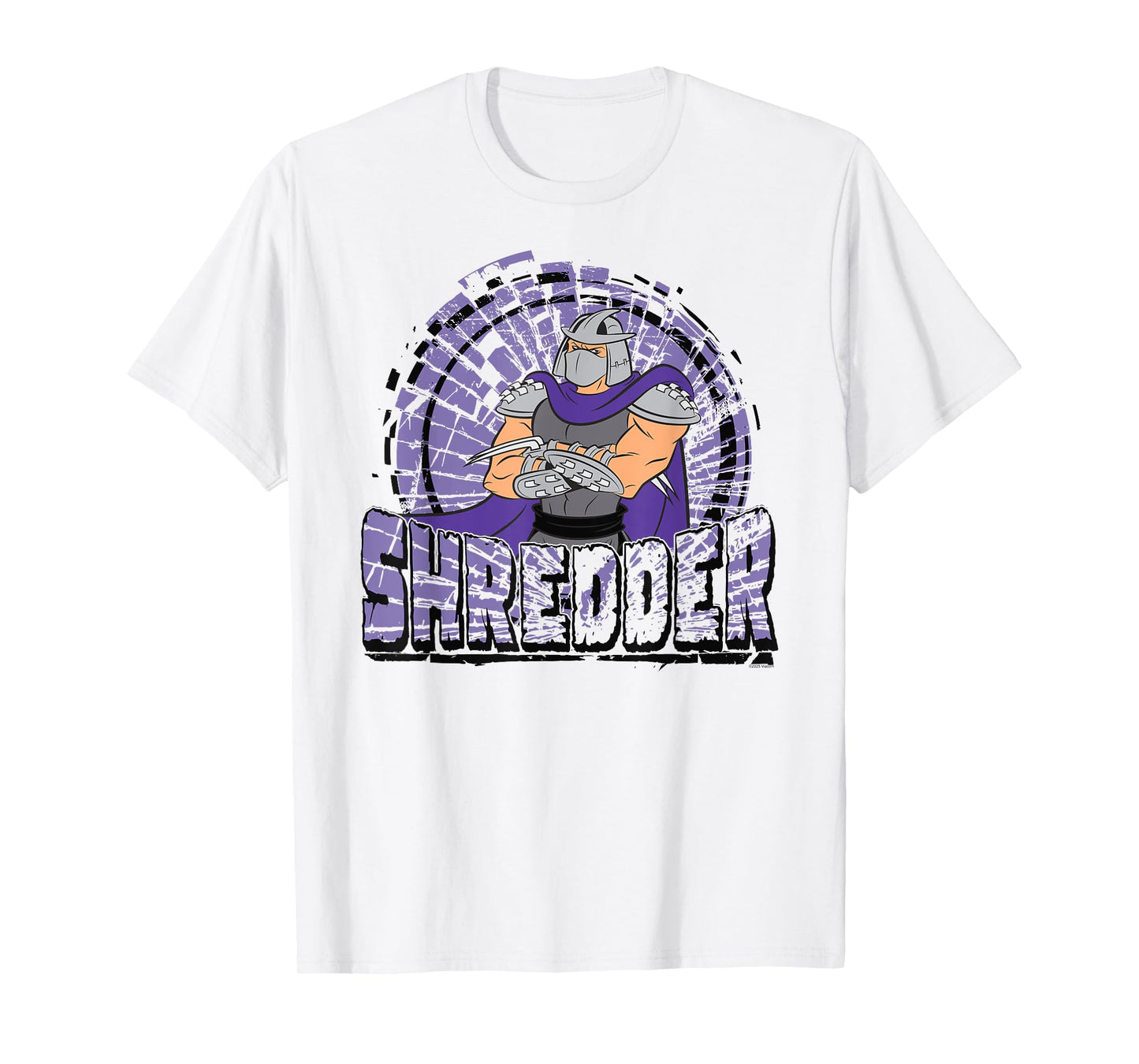 TMNT Shattered Shredder Retro Cartoon T-Shirt