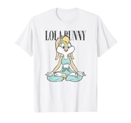 Looney Tunes Lola Bunny Yoga Pose T-Shirt