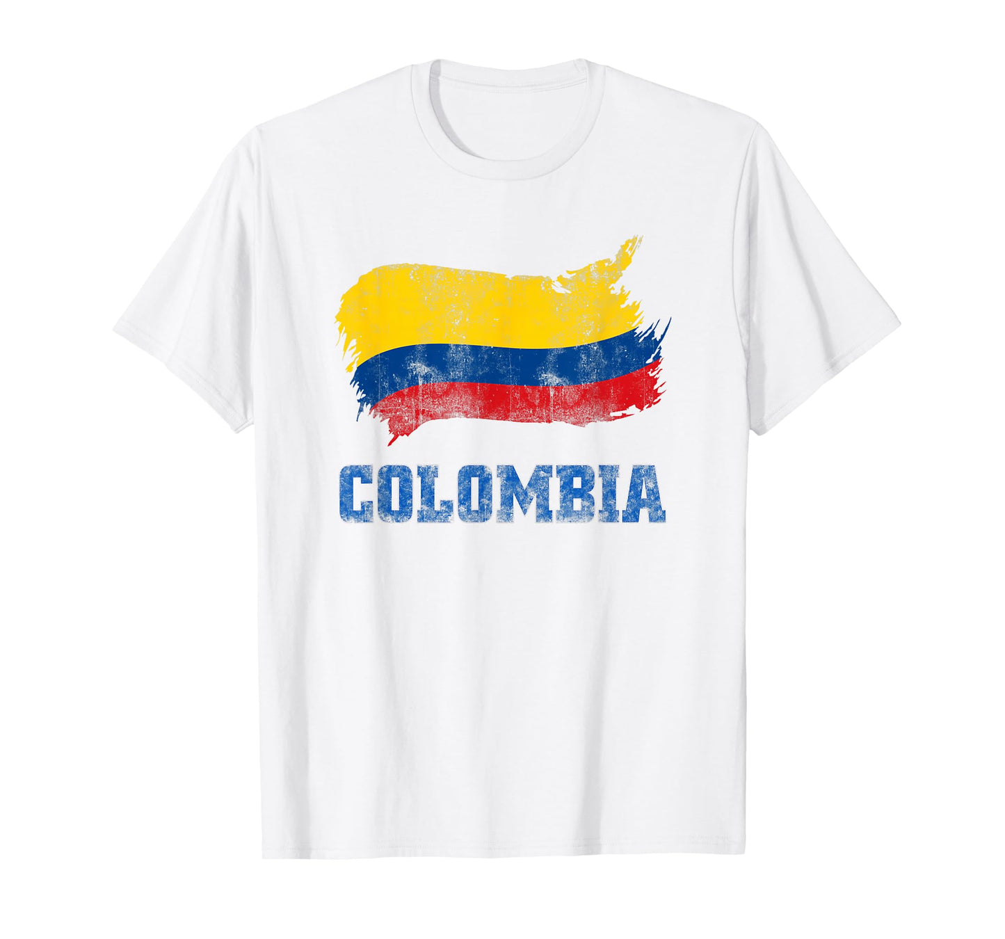 Colombia Flag Design Columbian Men Women Clothing Outfit T-Shirt