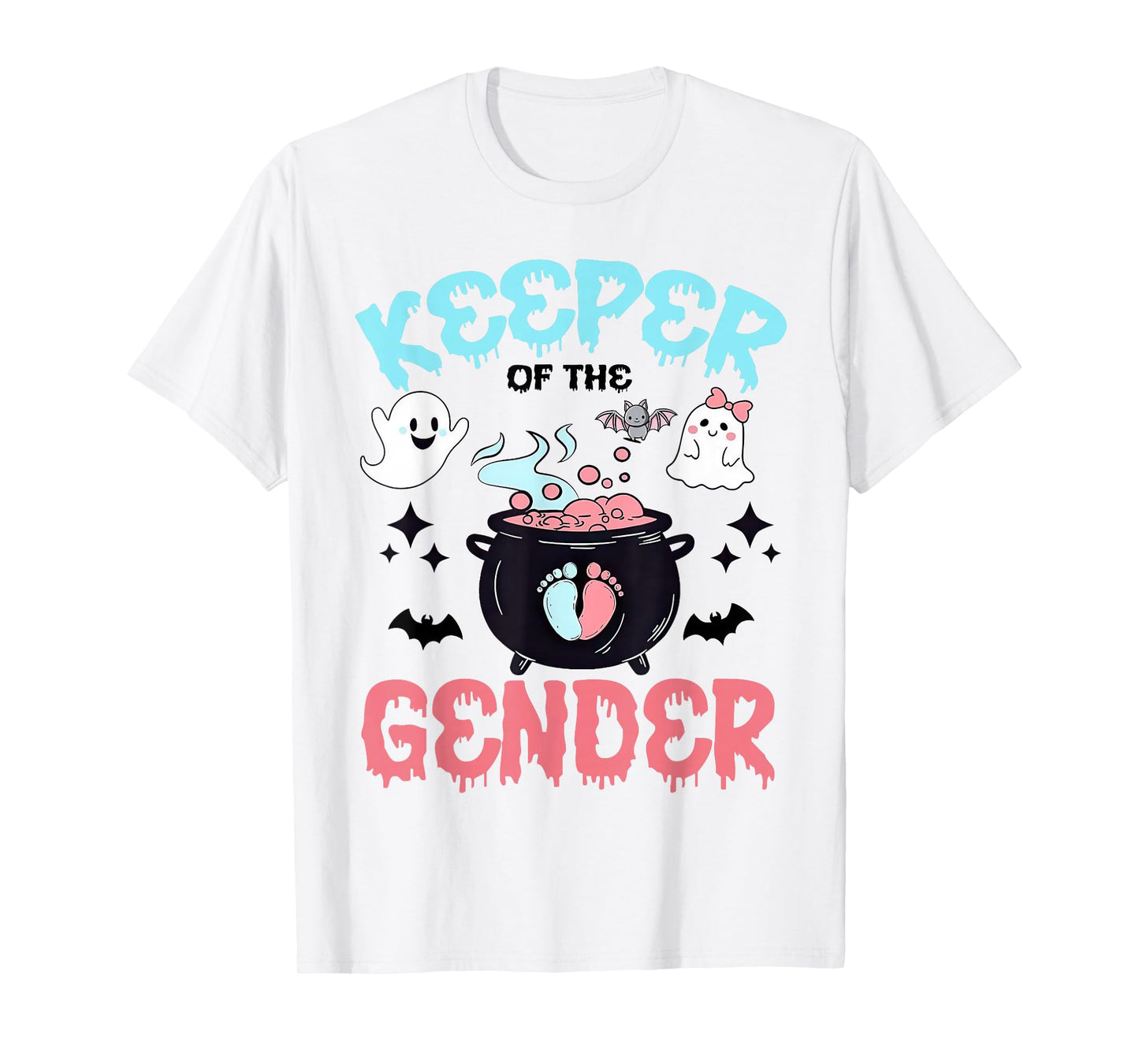 Boo-y Or Ghoul Gender Reveal Shirt Keeper of The Gender T-Shirt
