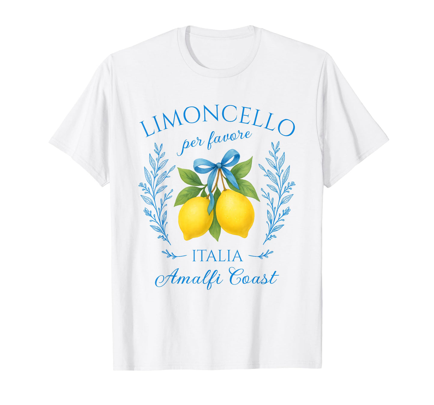 Limoncello Per Favore Lemons Summer Italy T-Shirt