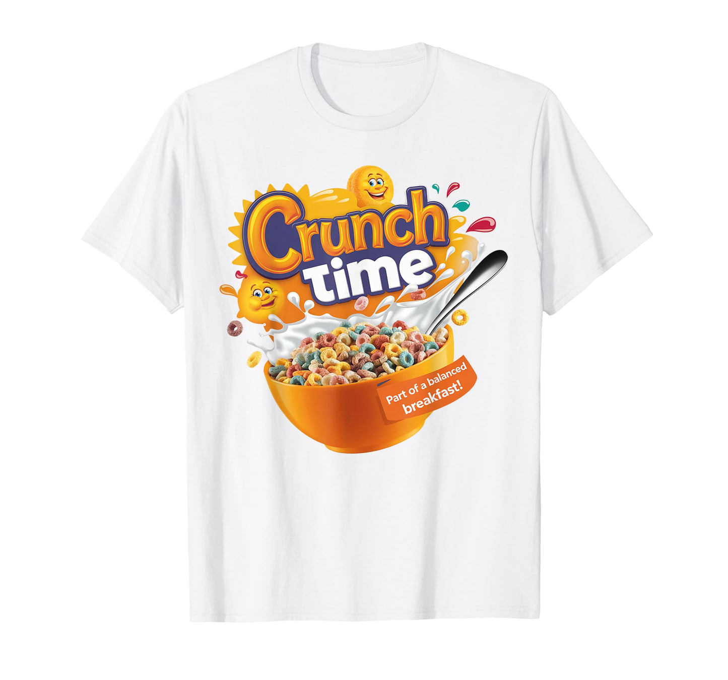 Breakfast cereal halloween costume, matching halloween T-Shirt