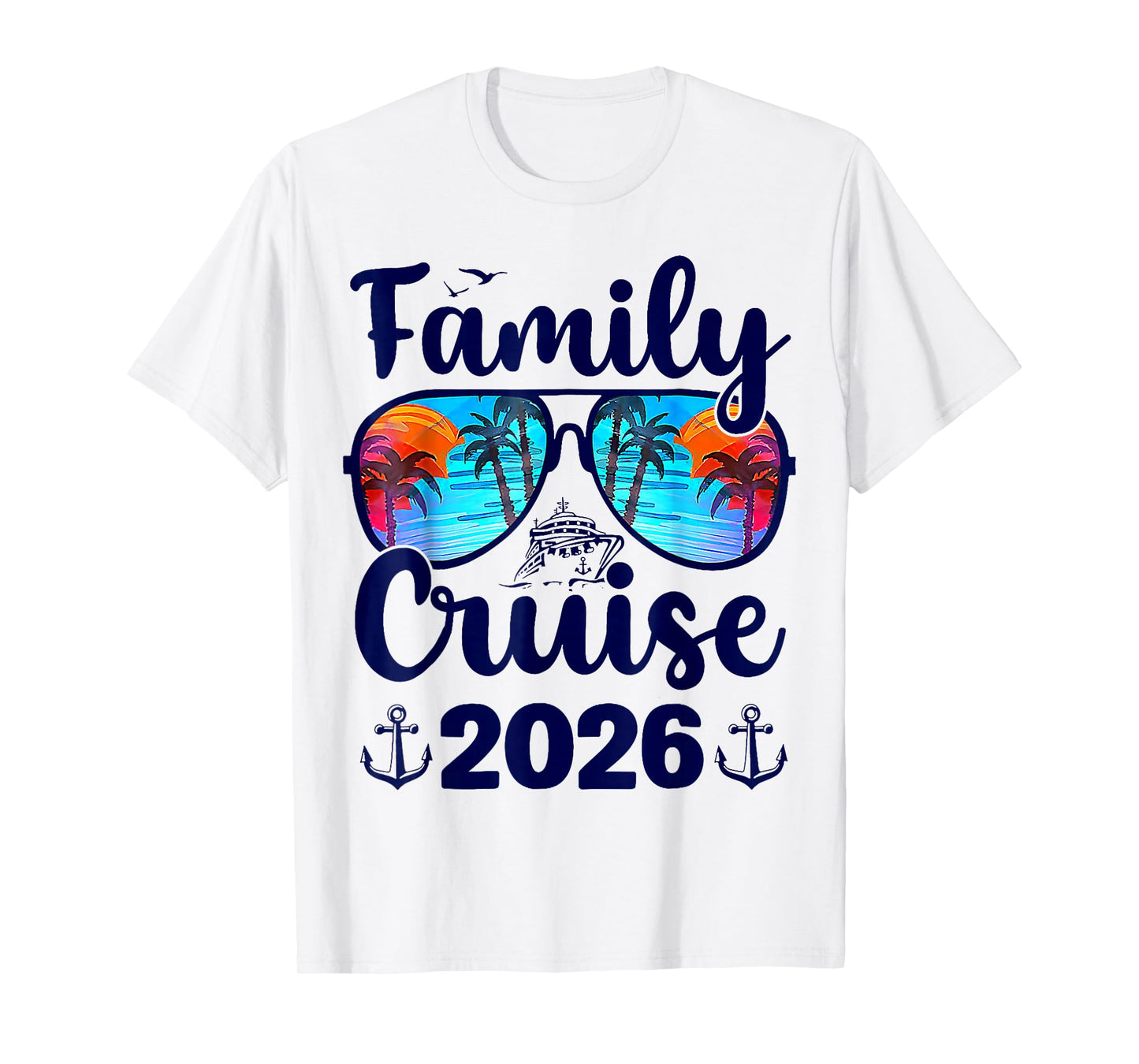 Family Cruise 2026 Summer Vacation Matching Family Cruise T-Shirt