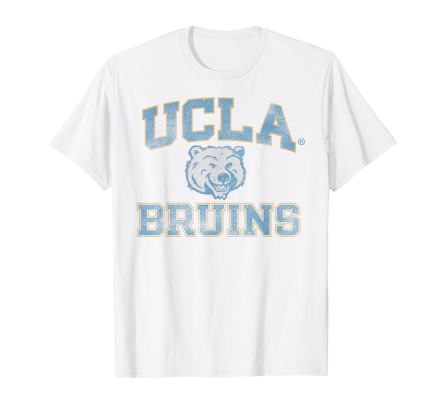 UCLA Bruins Vintage Worn Gray Officially Licensed T-Shirt