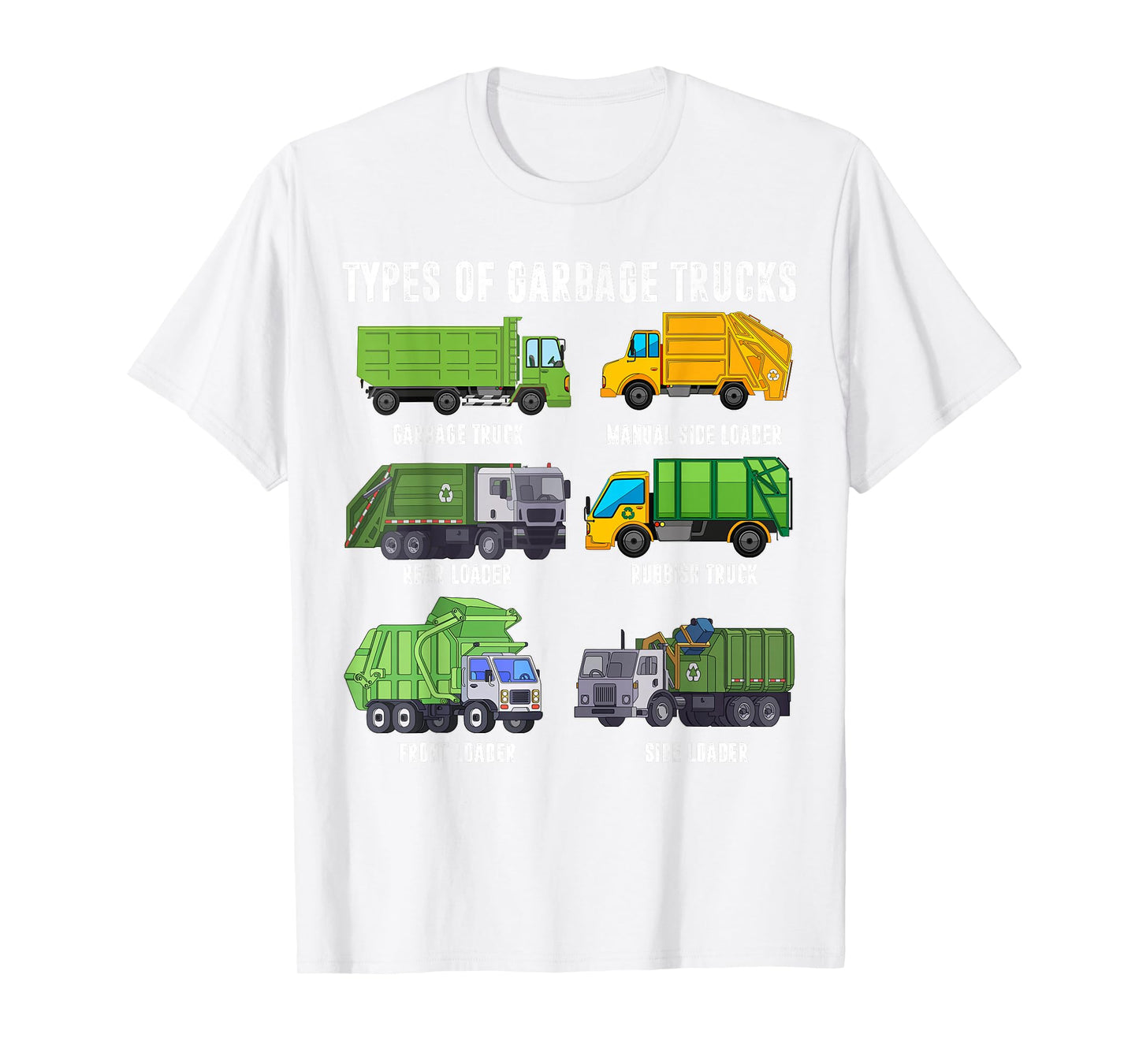 Toddler Garbage Truck Birthday Outfit Baby Recycling Trash T-Shirt