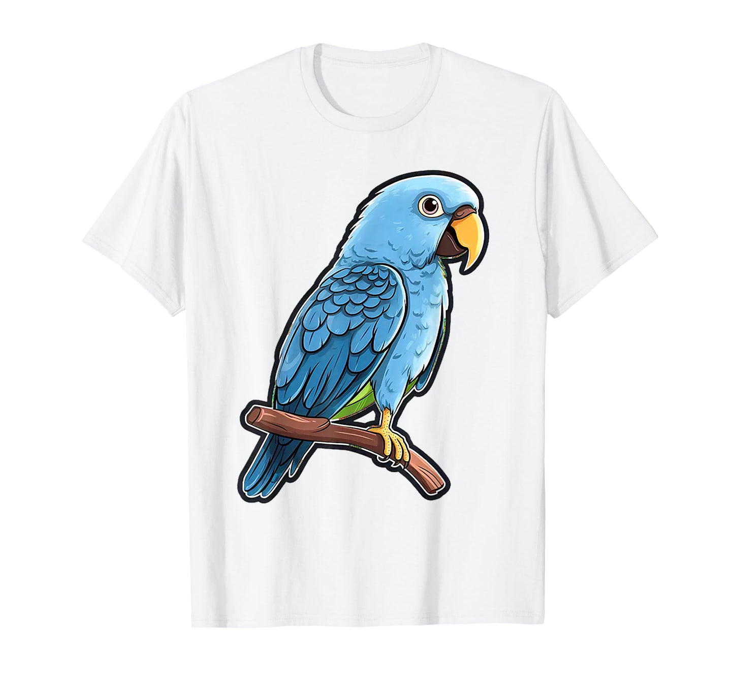 Blue Quaker Parrot Bird Lover T-Shirt
