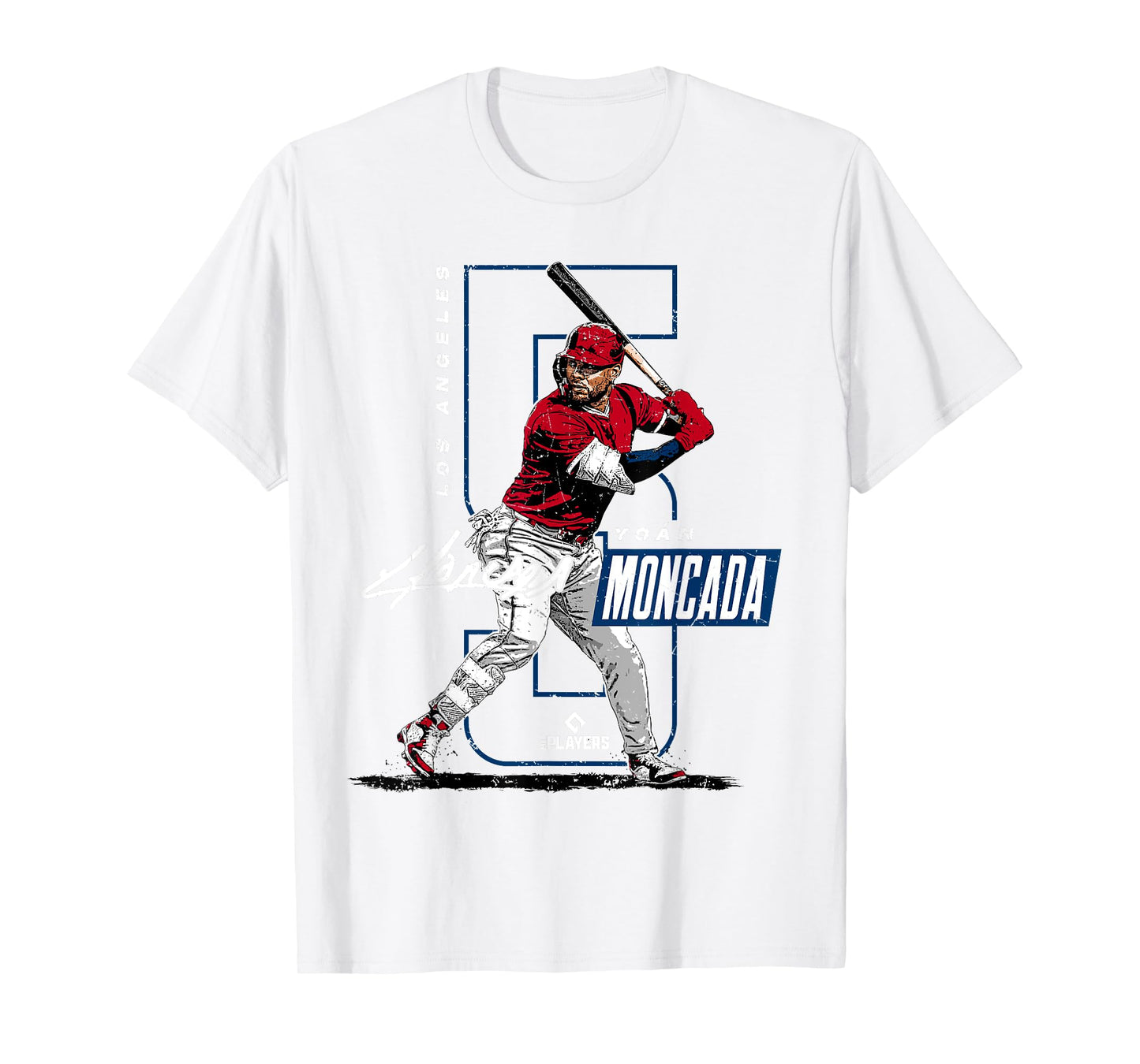 Yoan Moncada | Los Angeles A MLB Baseball Players| MLBYM201M T-Shirt