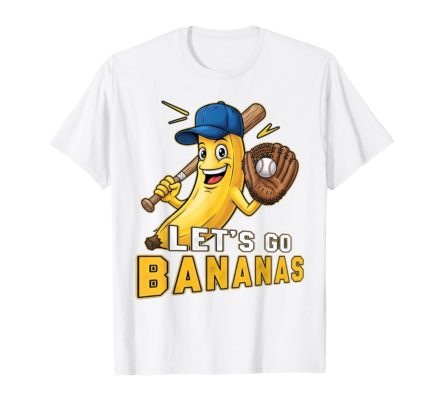 Funny Boys Banana T-Shirts Gifts Merch Shirt Lets Go Bananas T-Shirt