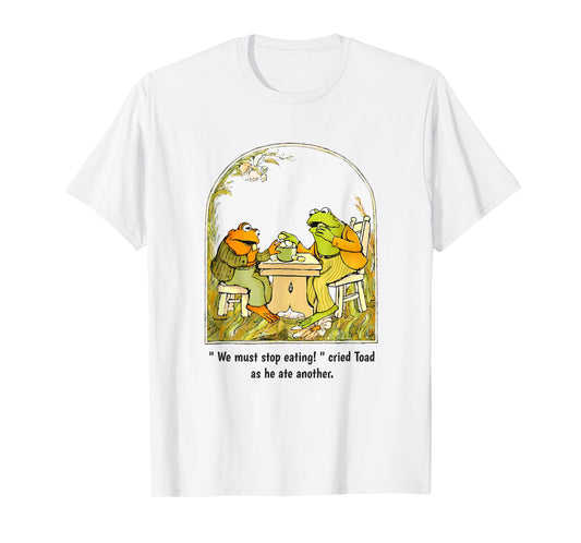 we must stop eating cried toad as he ate another frog meme T-Shirt