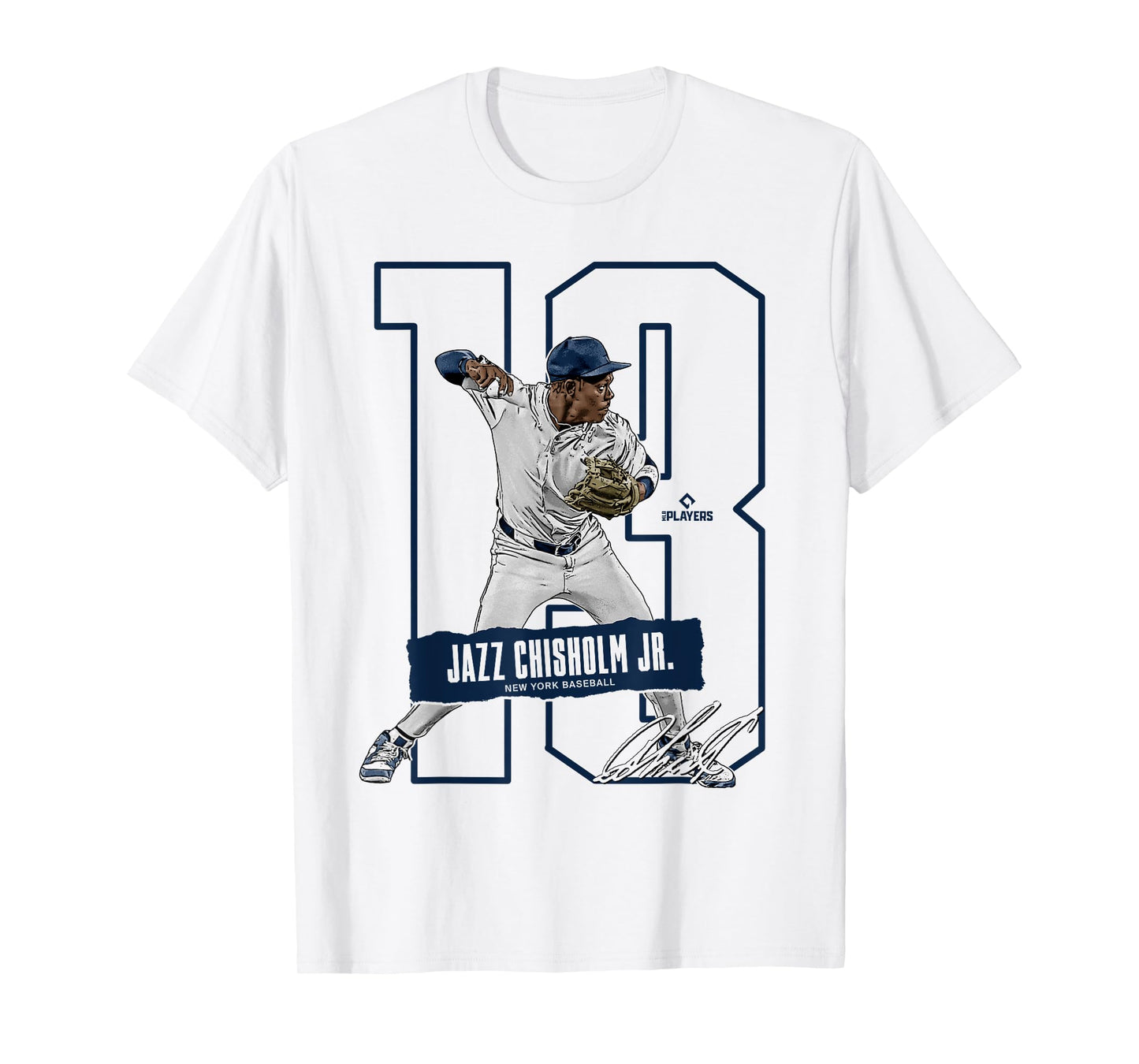 Jazz Chisholm | New York Baseball Players | MLBJAZ302N T-Shirt