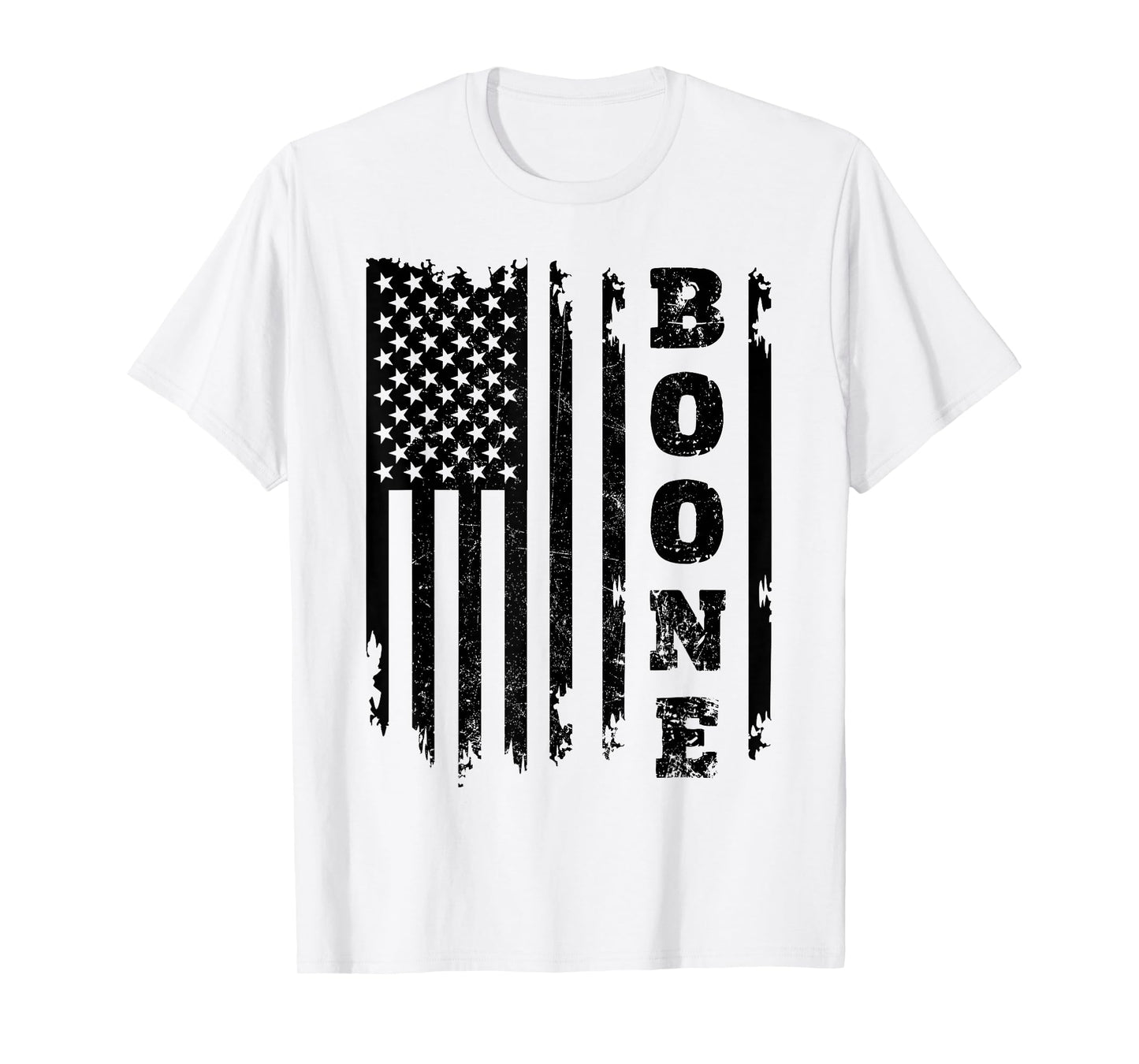 Boone Family Name I Love Boone Personalized Vintage T-Shirt