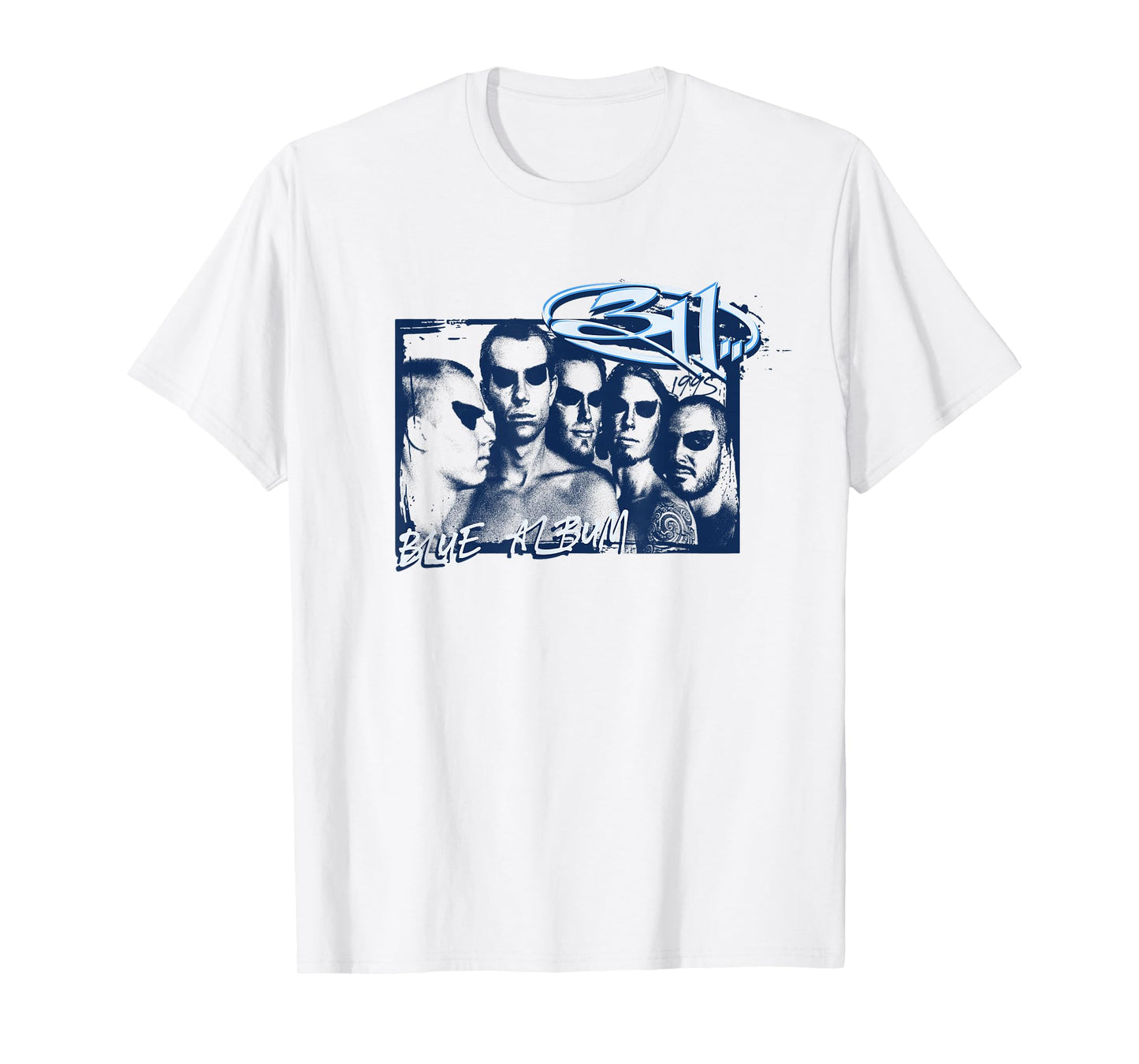 Official 311 Blue Album T-Shirt