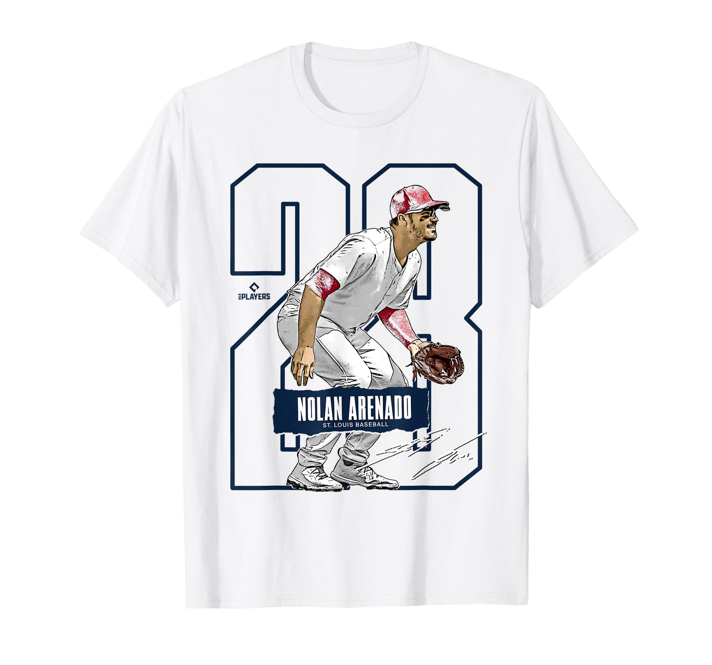 Nolan Arenado | St. Louis Baseball Players | MLBNOL301N T-Shirt