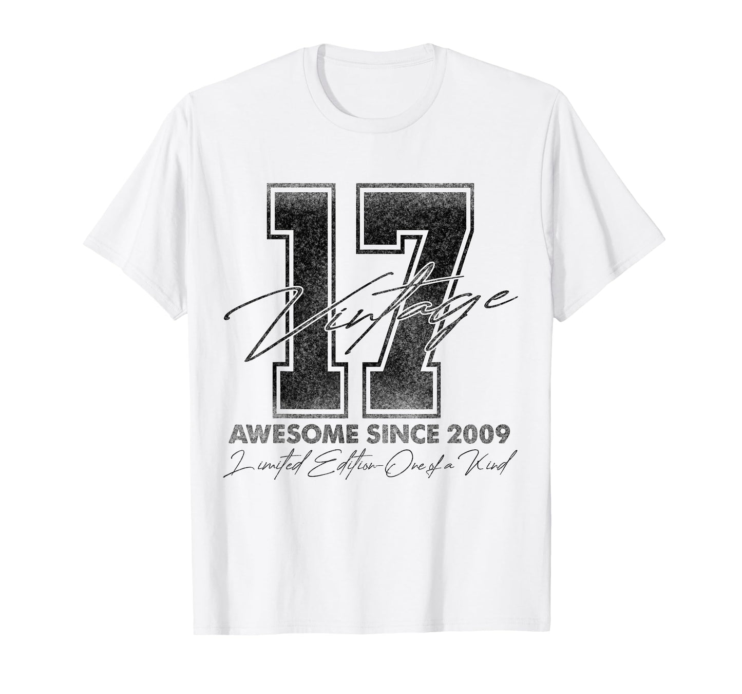 17 Year Old Gifts Vintage 2009 Limited Edition 17th Birthday T-Shirt