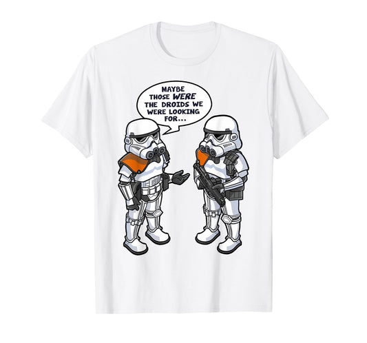 Star Wars Wrong Droids Funny Comic Disney+ T-Shirt