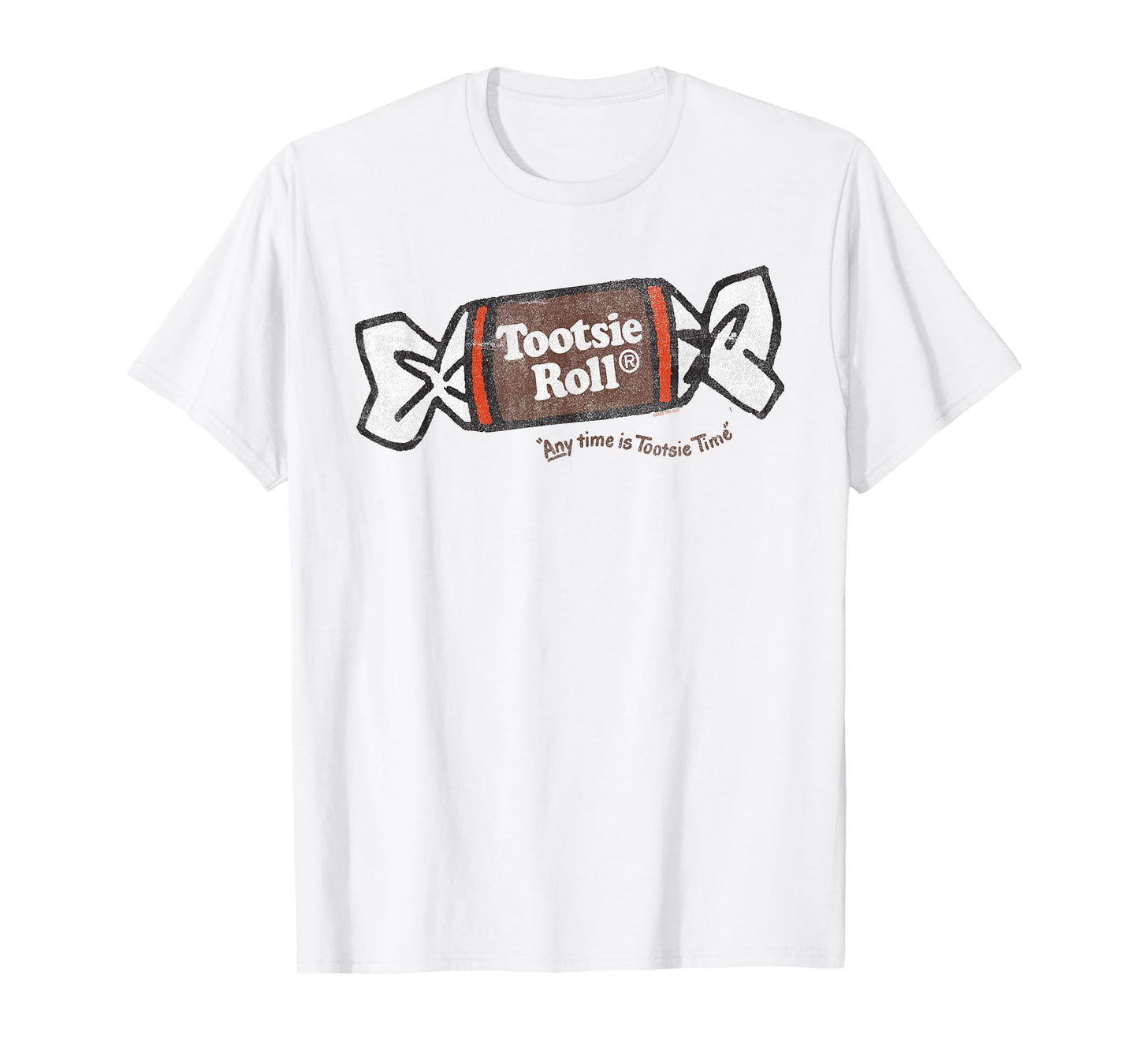 Tootsie Roll Retro Sketched Wrapper Candy T-Shirt