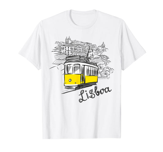 Travel Europe Portugal Lisbon Portuguese Vacation Souvenir T-Shirt