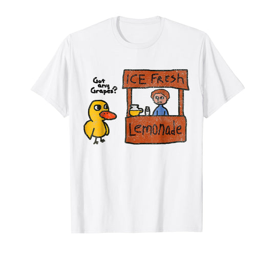 Ice Fresh Lemonade Shirt Duck Funny Got Any Grapes Love Gift T-Shirt
