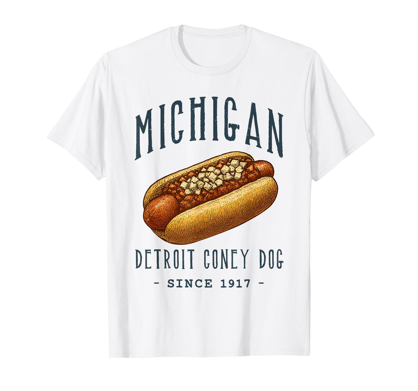 Detroit Coney Dog Food T-Shirt