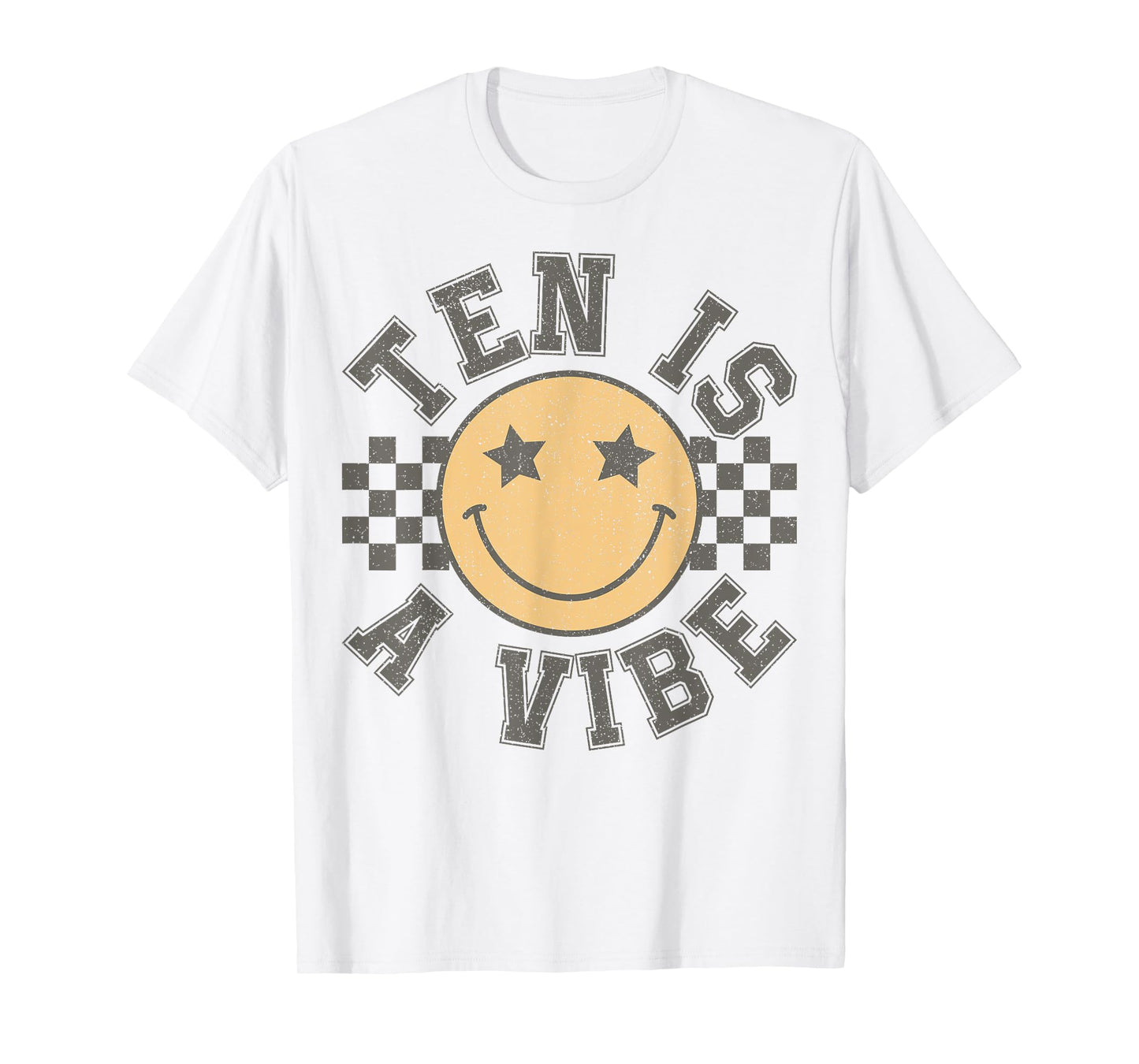 Ten is A Vibe 10th Birthday 10 Years Old Birthday T-Shirt
