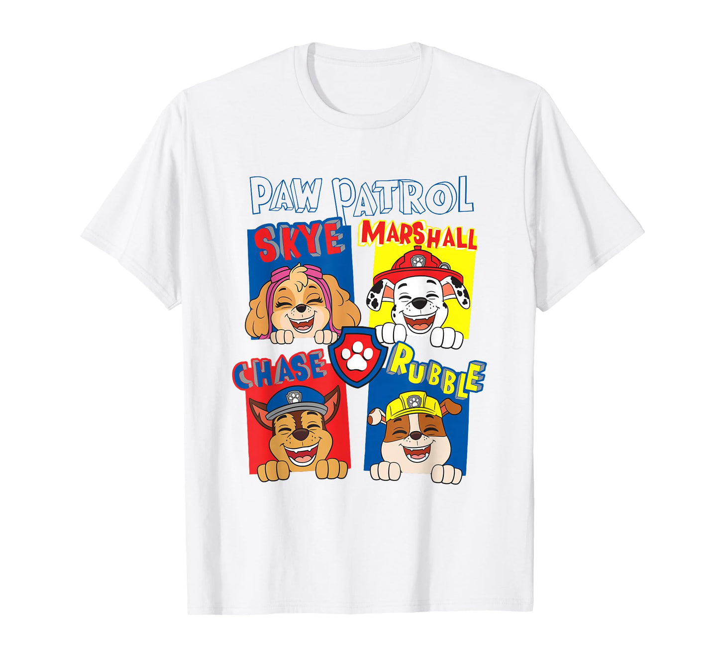 Paw Patrol Skye Marshall Chase Rubble Cute T-Shirt