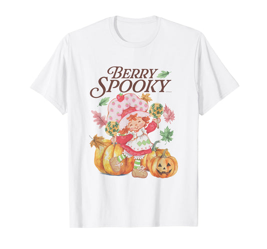 Strawberry Shortcake Berry Spooky Halloween Pumpkins T-Shirt