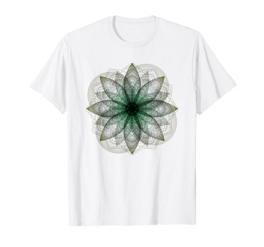 Lotus Mandala | Spiritual New Age Buddhist Yoga T Shirt