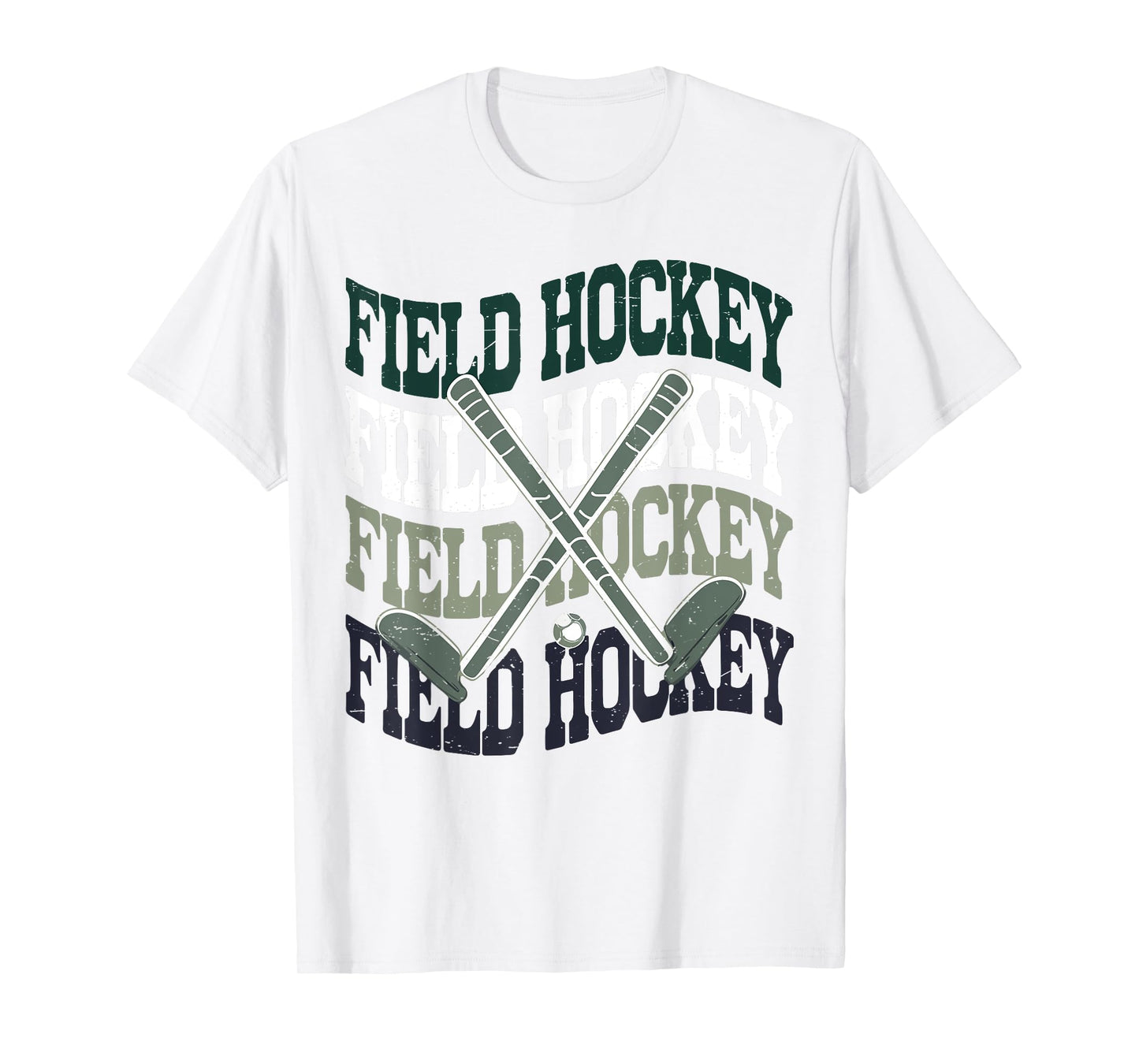Girl Field Hockey Shirt Teen Youth Cute Sister Mom Practice T-Shirt