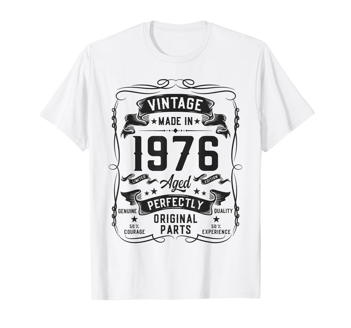 Vintage 1976 50yr 50th Birthday Gifts for Men 50 Years Old T-Shirt