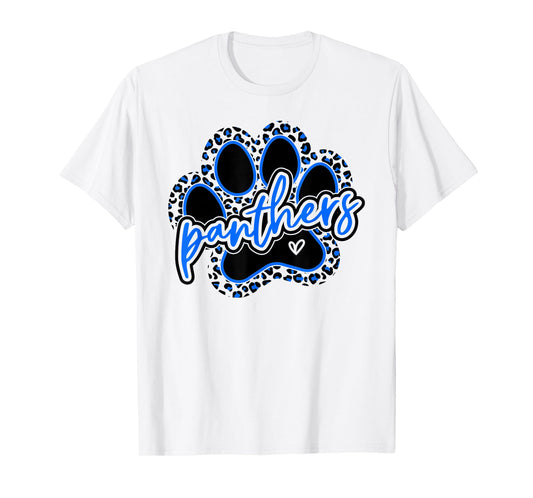 Vintage Panthers School Sports Name Spirit Go Back To School T-Shirt