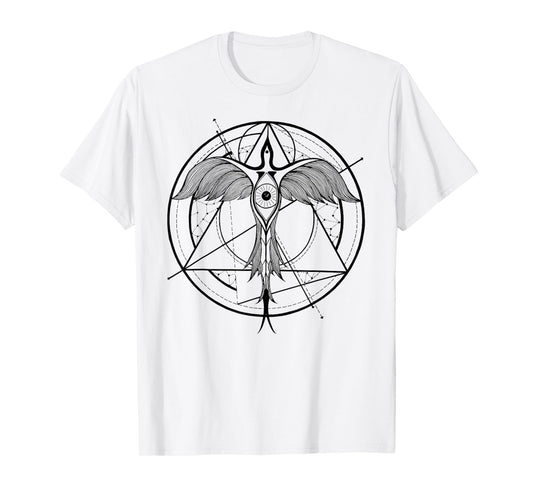 Phoenix ascending | Third eye | Sacred Geometry T-shirt T-Shirt