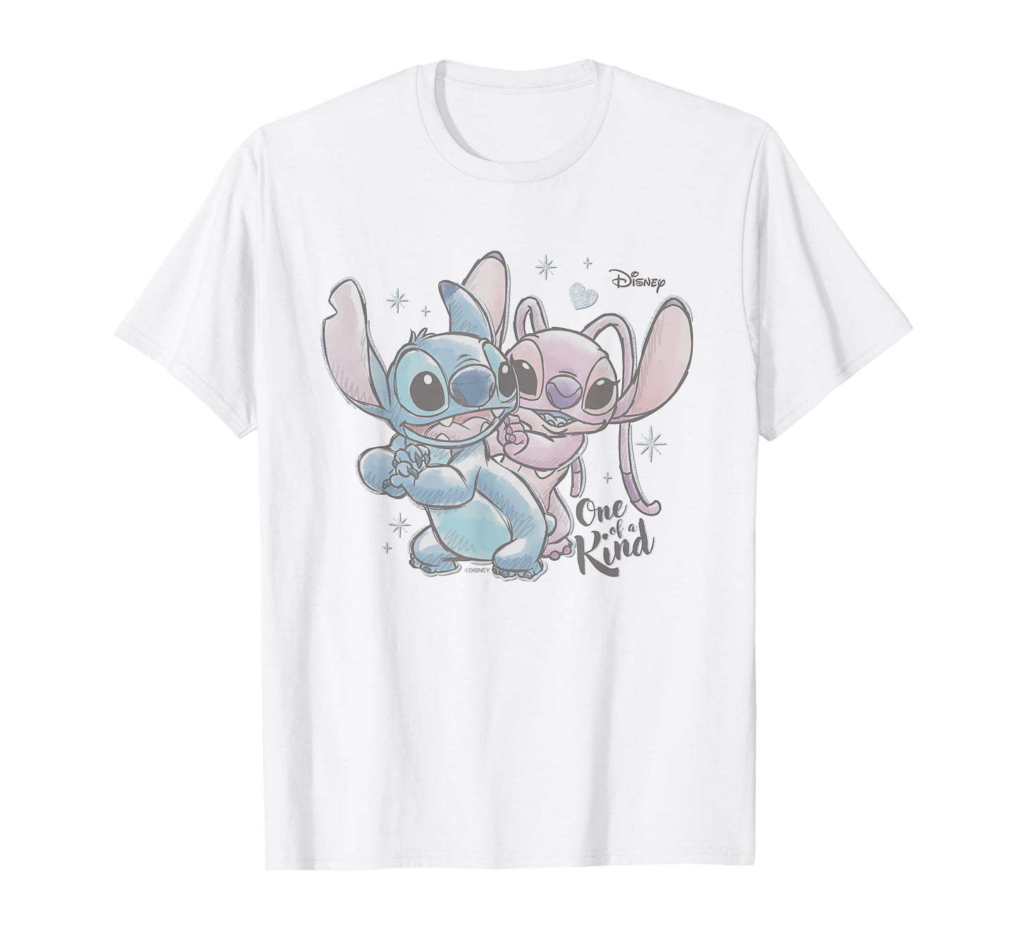 Disney Lilo & Stitch: The Series Angel Kind Cute Duo T-Shirt