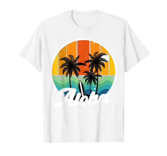 Palm Beach Hawaiian-Shirt Youth Teen Boy Girl Aloha Hawaii T-Shirt