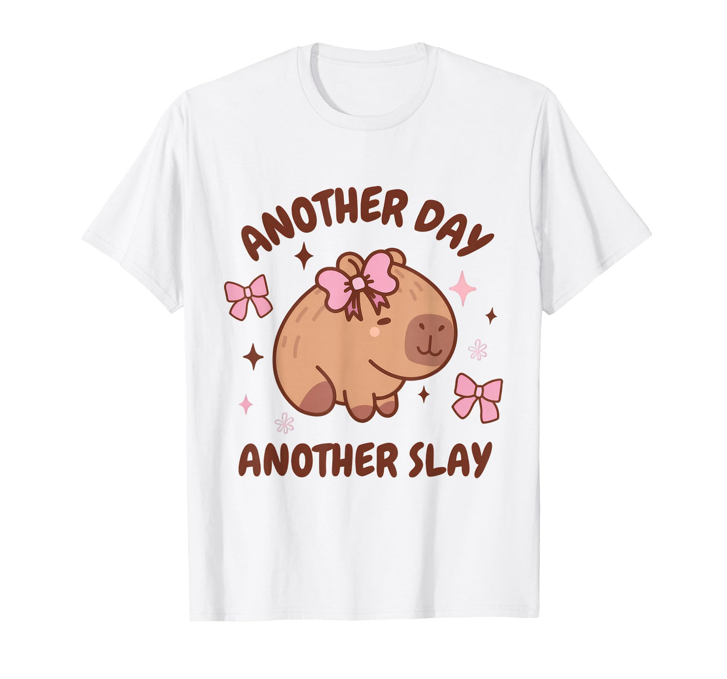 Another Day Another Slay Cute Capybara Lover Kawaii Amine T-Shirt