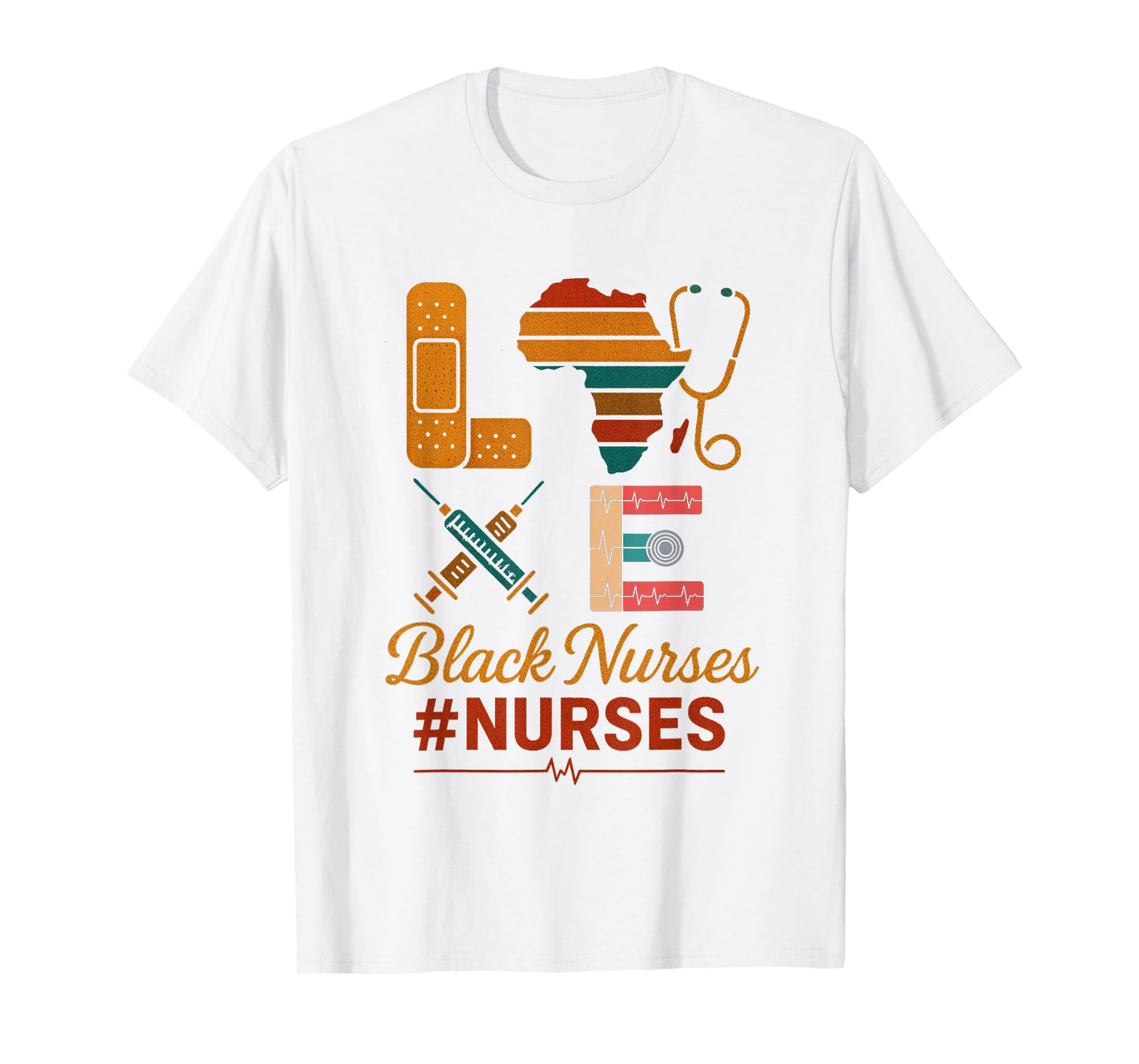 Funny Black History Month Nurse Shirt Black Nurses T-Shirt