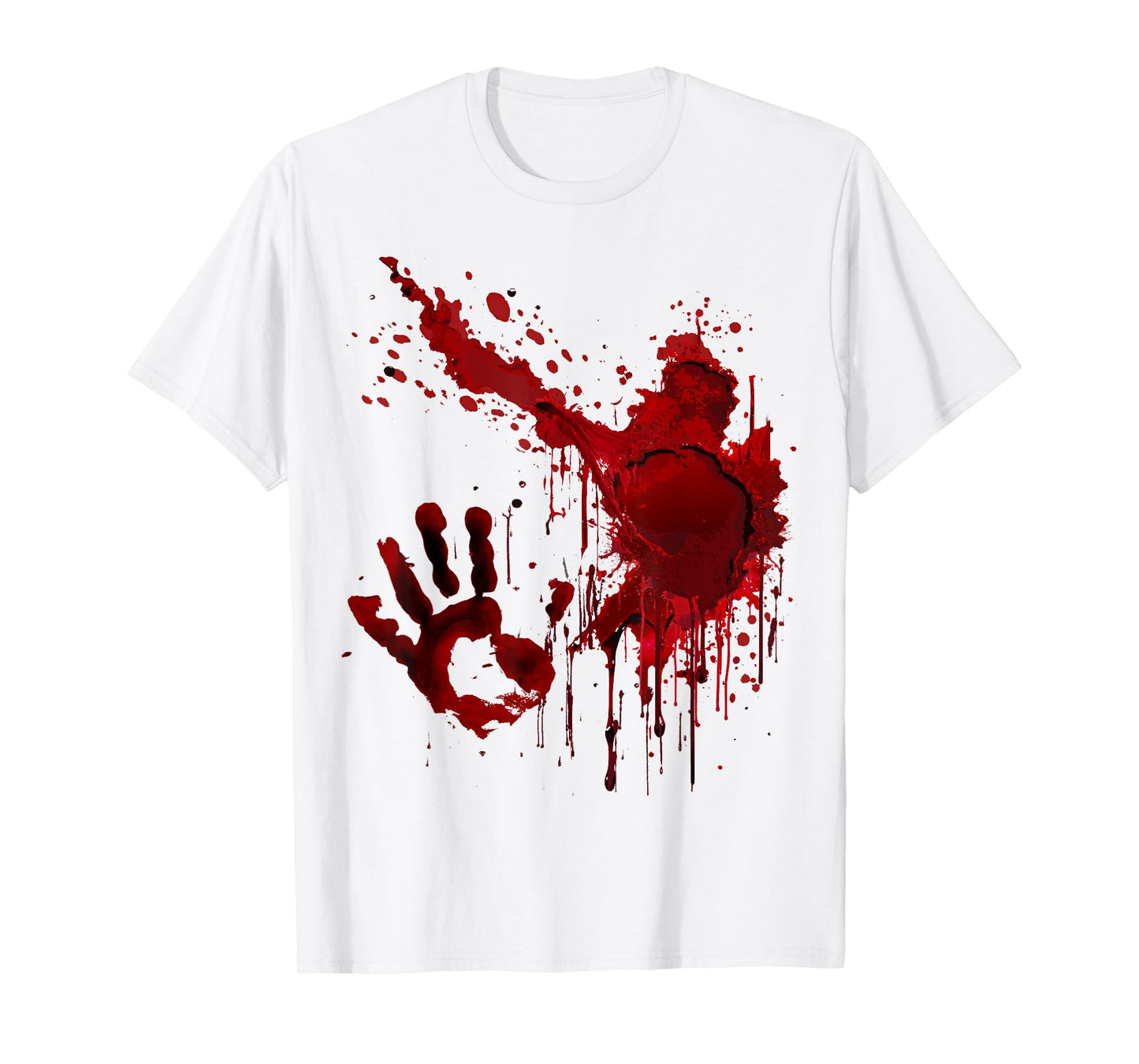 Bloody Shirt Blood Splatter Blood Stained Horror Zombie T-Shirt