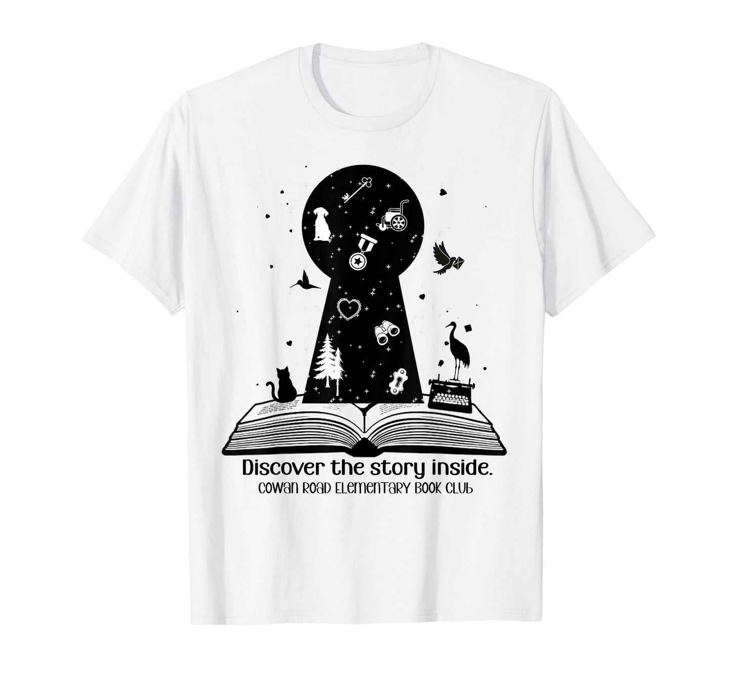 Cowan Road Elementary Book Club T-Shirt
