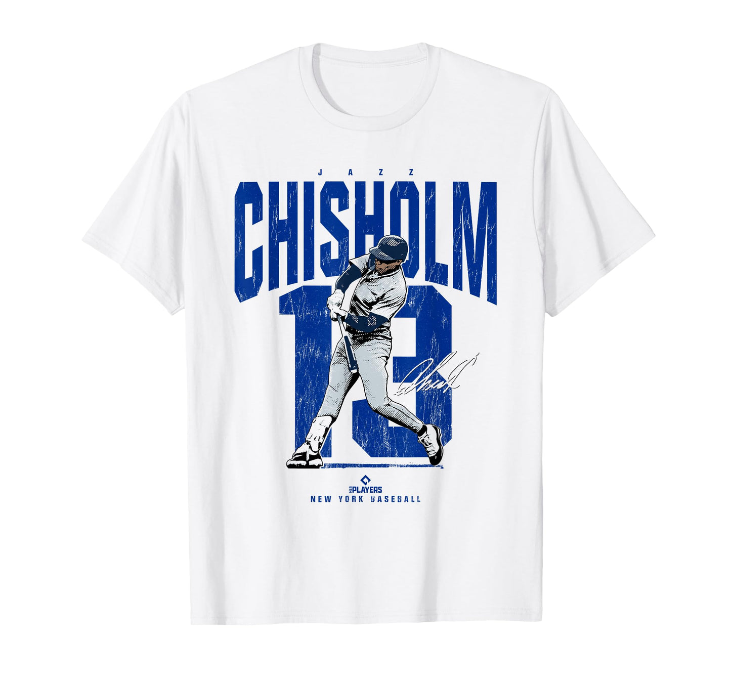 Jazz Chisholm | New York Baseball Players | MLBJCH3901 T-Shirt