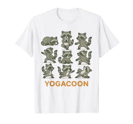 Raccoon Yoga T-Shirt