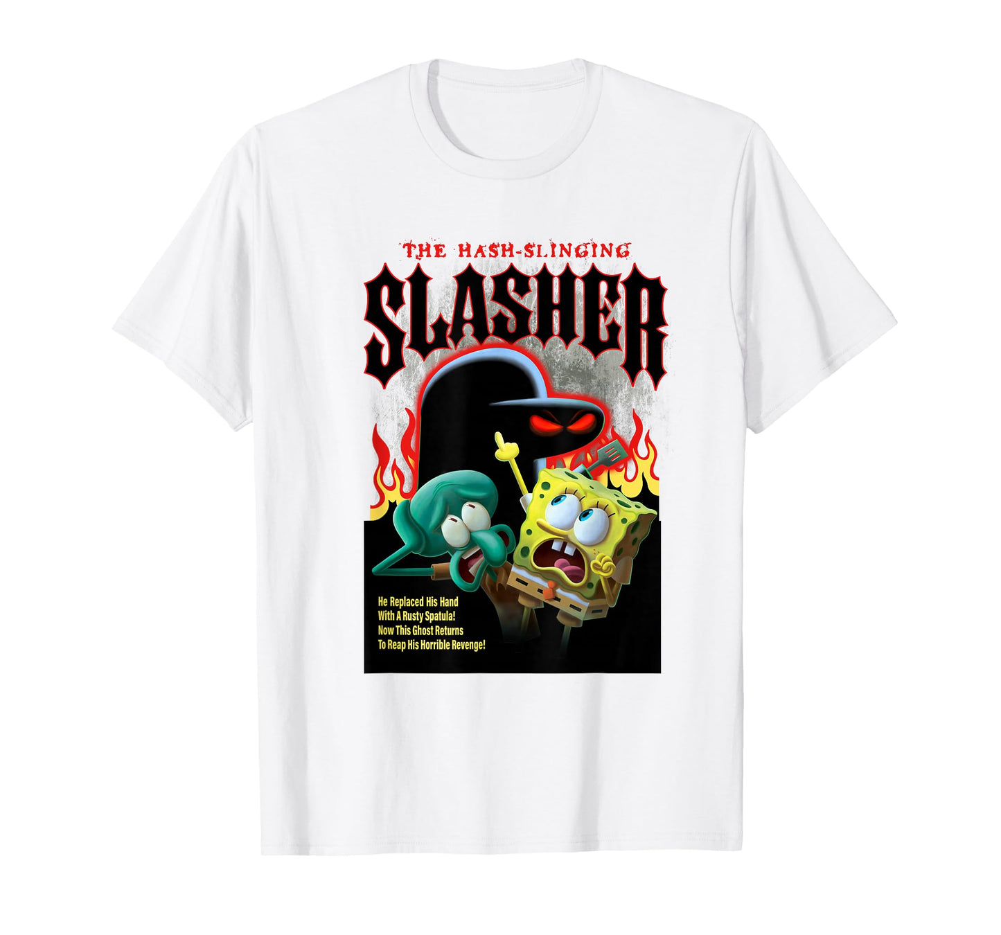 Spongebob Squarepants The Hash-Slinging Slasher T-Shirt