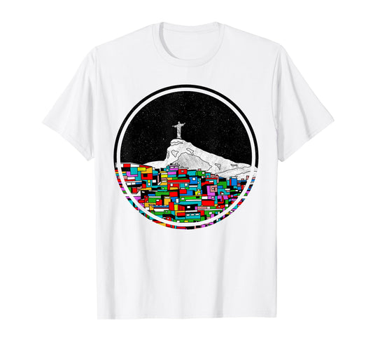 Christ the Redeemer Rio de Janeiro print T-Shirt