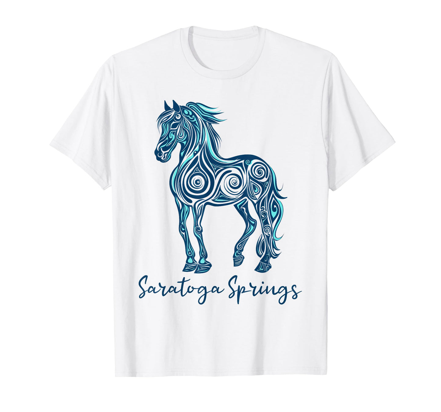 Saratoga Spring New York NY | Horse Race T-Shirt