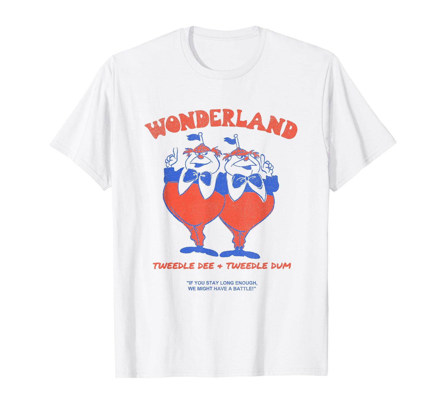 Disney Alice In Wonderland Tweedle Dee & Tweedle Dum T-Shirt
