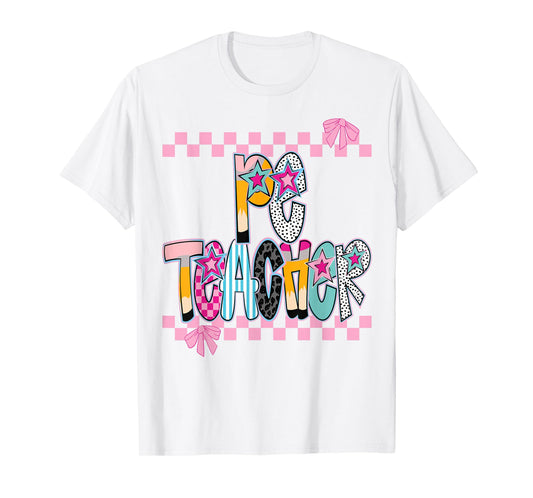 Women PE Teacher Back to School Physical Education Teacher T-Shirt
