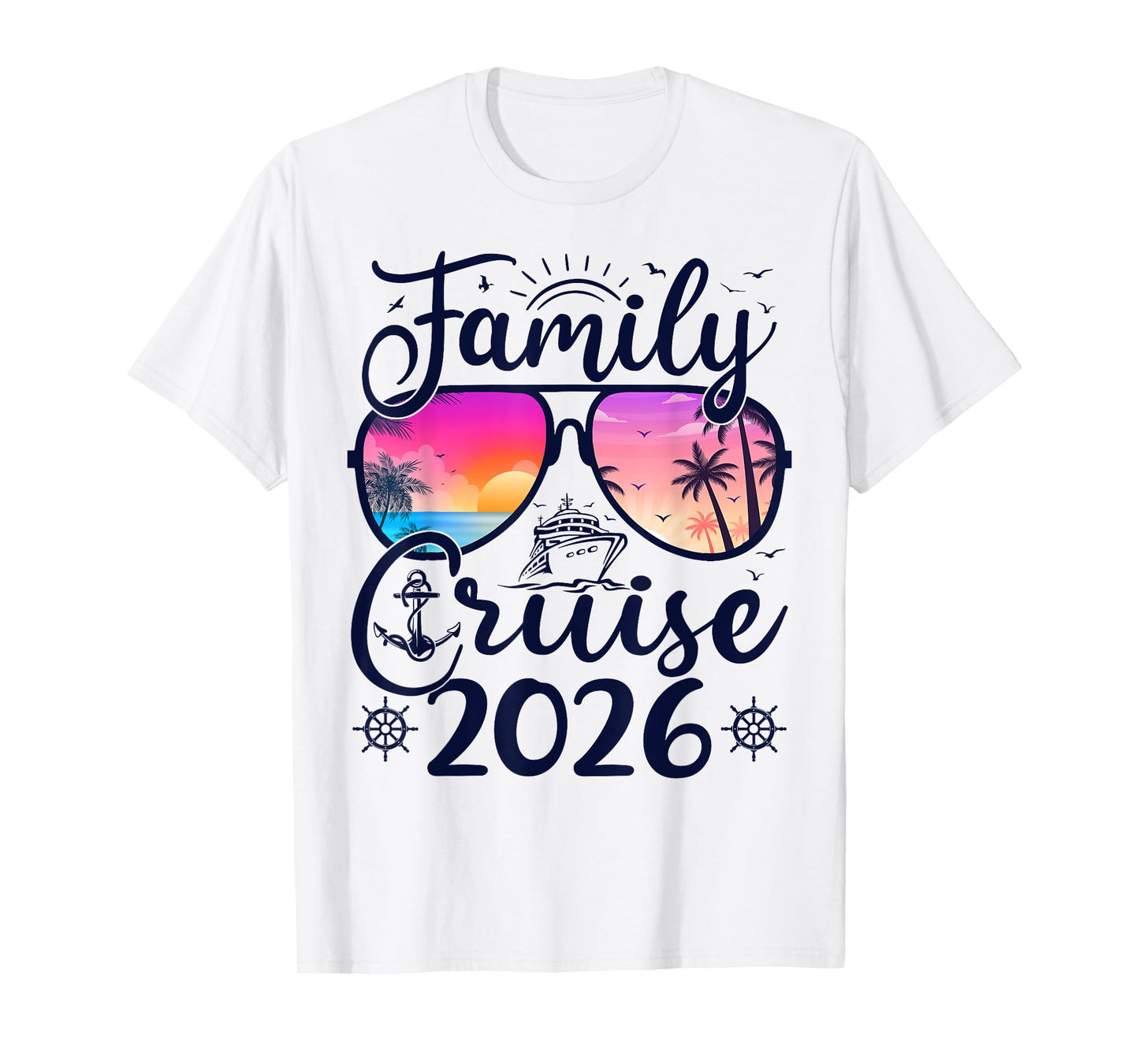 Family Cruise 2026 Summer Vacation Matching Family Cruise T-Shirt