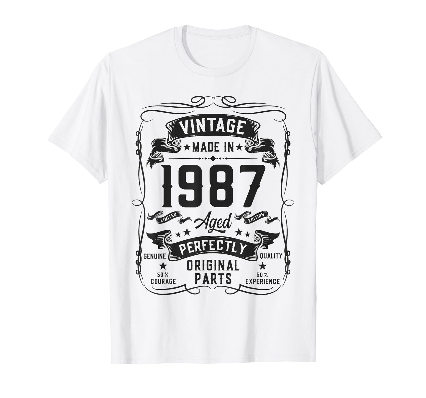 Vintage 1987 39yr 39th Birthday Gifts for Men 39 Years Old T-Shirt