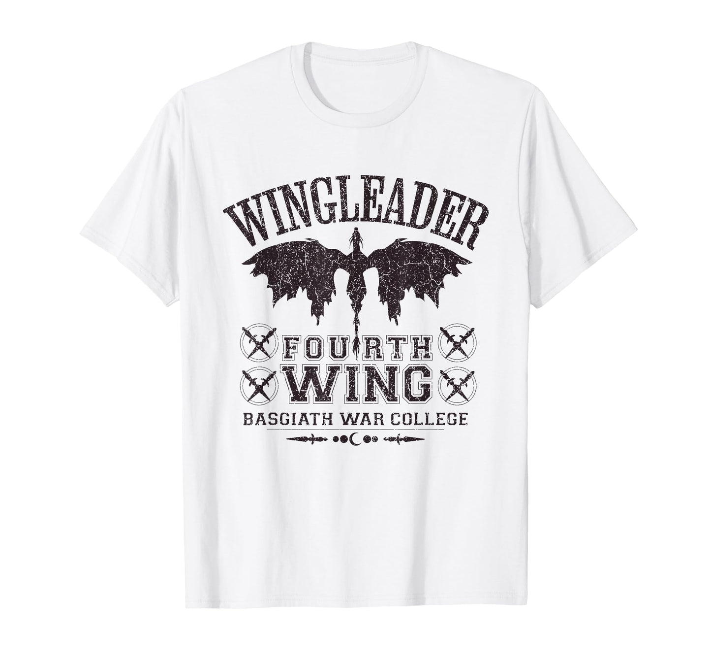 Fourth Wing Wingleader Basgiath War College T-Shirt