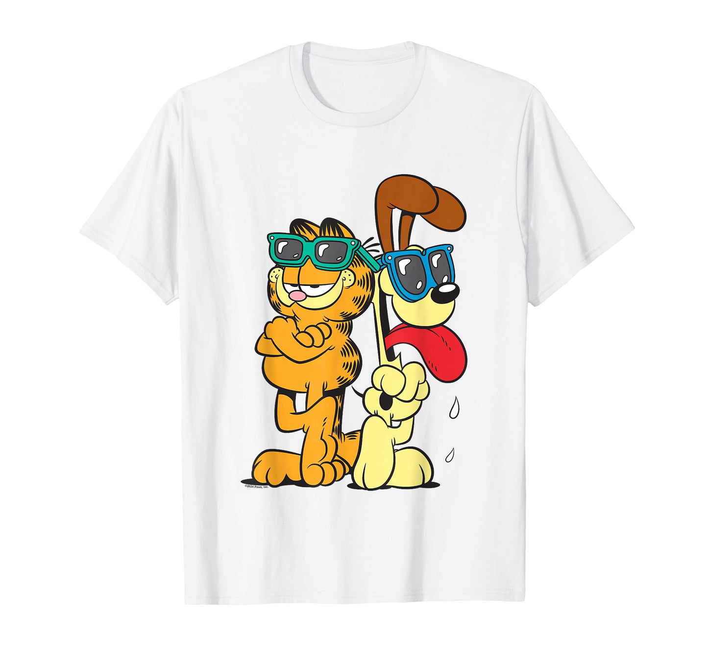 Garfield & Odie Wearing Shades Cool Shot T-Shirt